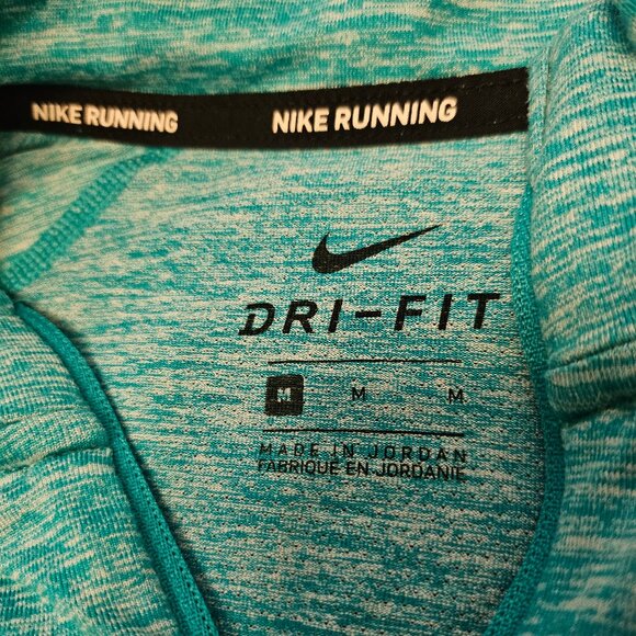 Nike Golf Dri Fit Men's Blue 1/4 Zip Long Sleeves Sweatshirt Size L - Picture 7 of 9